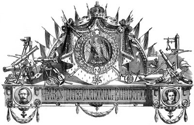 Godło Międzynarodowej Wystawy Paryskiej, 1867 autorstwa Unbekannt