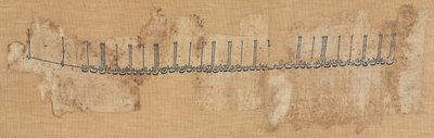 Haftowany bawełniany tiraz, 991-1031. autorstwa Unbekannt