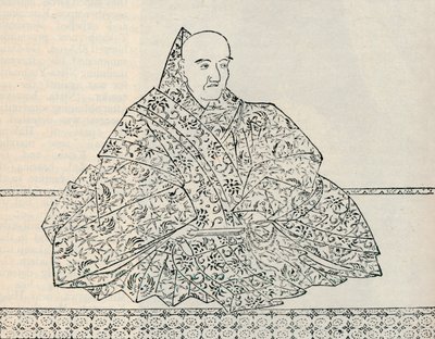 Cesarz Japonii Go-Uda, za którego panowania zniszczono Armadę Mongolską, 1907 autorstwa Unbekannt