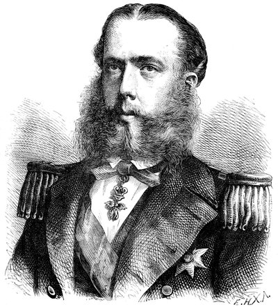 Cesarz Maksymilian Meksykański, ok. 1880 autorstwa Unbekannt