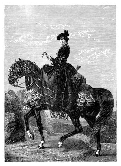 Cesarzowa Eugenia de Montijo 1826-1920 autorstwa Unbekannt