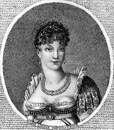 Cesarzowa Marie Louise, cesarzowa Francji, druga żona Napoleona Bonaparte, 1791-1847 autorstwa Unbekannt