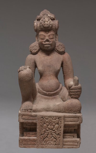Intronizowane bóstwo planetarne, 850-875. autorstwa Unbekannt
