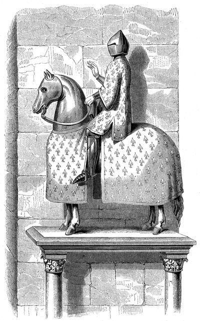 Pomnik konny króla Filipa le Bel, 1575 1849 autorstwa Unbekannt