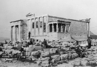 Erechtejon, Ateny, Grecja, ok. 1920- ok. 1930 autorstwa Unbekannt
