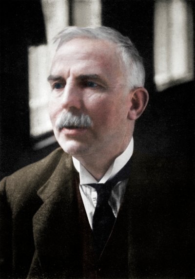 Ernest Rutherford 1871-1937, zdobywca nagrody Nobla, fizyk atomowy, c1908. autorstwa Unbekannt