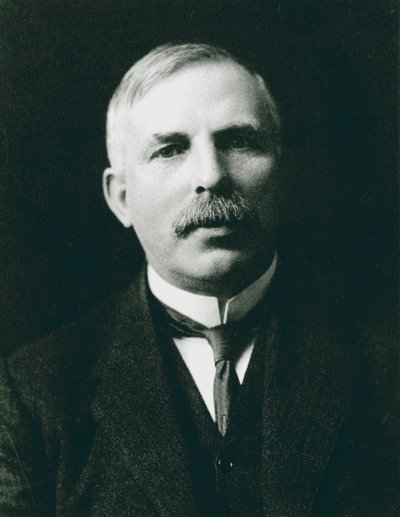 Ernest Rutherford 1871-1937, zdobywca nagrody Nobla, fizyk atomowy, c1908 autorstwa Unbekannt