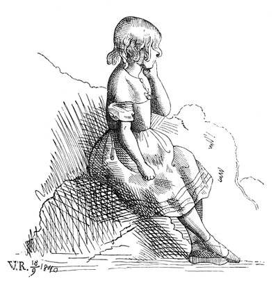 Akwaforta królowej Wiktorii, 1840, 1900 autorstwa Unbekannt