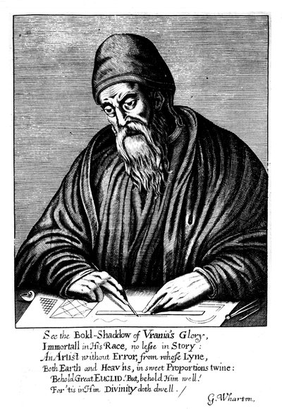 Euklides, starożytny grecki matematyk, 1661 autorstwa Unbekannt