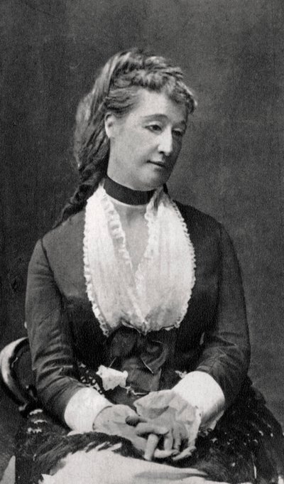 Eugenia de Montijo, cesarzowa małżonka Napoleona III Francji, c1865-1875 autorstwa Unbekannt