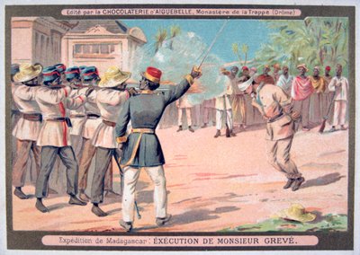 „Egzekucja Monsieur Greve”, Madagaskar, 1883-1896 autorstwa Unbekannt