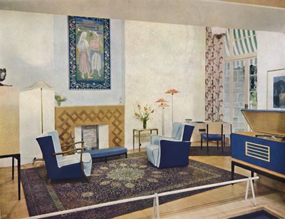 Salon wystawowy proj. Esmé Gordon, A.R.I.B.A., A.R.I.A.S., c1945 autorstwa Unbekannt