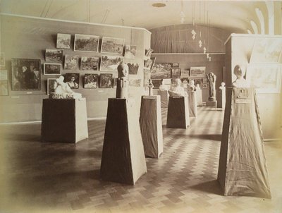 Sala wystawowa, Dom Towarzystwa Literacko-Artystycznego, Rosja, lata 1910 autorstwa Unbekannt