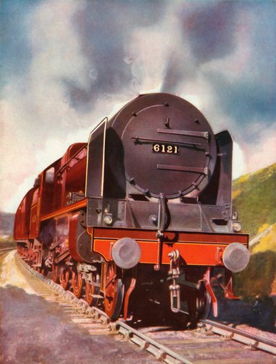 Ekspresowa lokomotywa pasażerska klasy Royal Scot 4-6-0, 1935-36. autorstwa Unbekannt