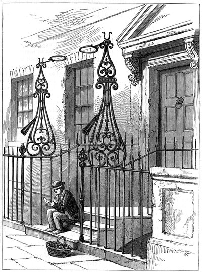 Gaśnice na Berkeley Square, Londyn, 1891 autorstwa Unbekannt