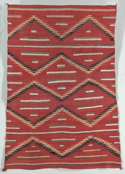 Dywan w stylu Eyedazzler, ca. 1890-1900. autorstwa Unbekannt