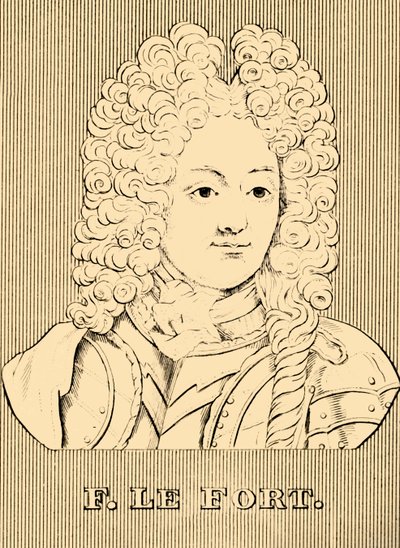 F. Le Fort, 1656-1699, 1830. autorstwa Unbekannt
