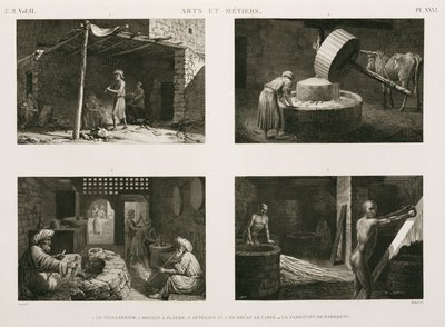 Produkcja, Inne Różne chałupnictwo, Egipt, ok. 1798 autorstwa Unbekannt