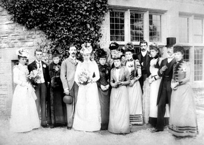 Zdjęcie rodzinne, ok. 1882 r. autorstwa Unbekannt