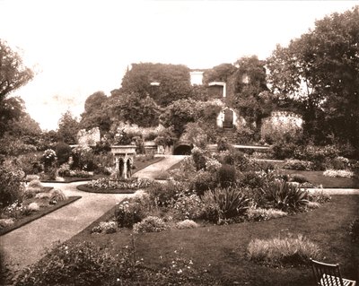 Zamek Farnham, niedaleko Aldershot, Surrey, 1894. autorstwa Unbekannt