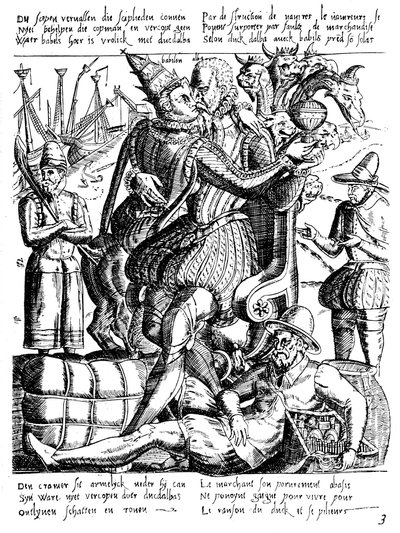 Ferdynand Alvarez de Toledo, książę Alva 1508-1582, hiszpański generał i mąż stanu autorstwa Unbekannt