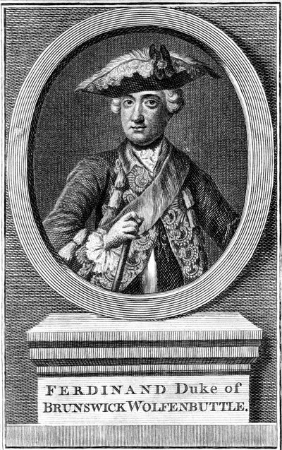 Ferdynand, książę Brunszwiku, XIX wiek. autorstwa Unbekannt