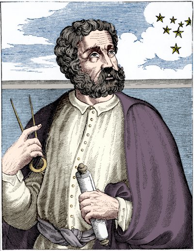 Ferdinand Magellan c1480-c1521, portugalski nawigator. autorstwa Unbekannt