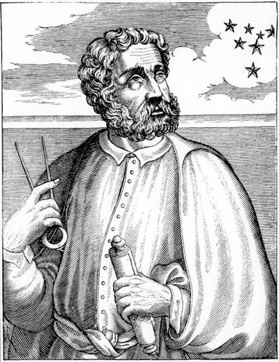 Ferdinand Magellan c1480-c1521, portugalski nawigator autorstwa Unbekannt
