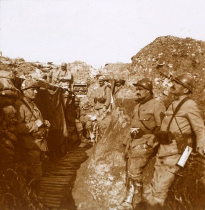 Jednostka bojowa, Ville-sur-Tourbe, północna Francja, c1914-c1918 autorstwa Unbekannt