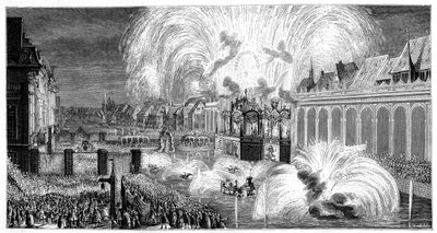 Fajerwerki, Strasburg, 1744, 1885 autorstwa Unbekannt