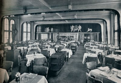 Salon Jadalnia Pierwszej Klasy na pokładzie Victoria, 1931 autorstwa Unbekannt