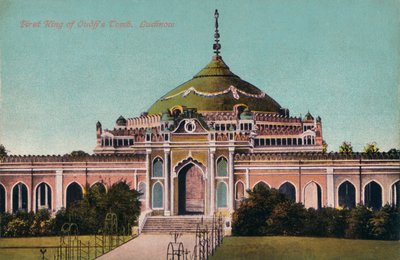 Grobowiec pierwszego króla Oudhs. Lucknow, ok. 1900 autorstwa Unbekannt