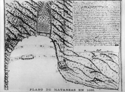 Pierwsze rysunki Matanzas, 1680, 1920 autorstwa Unbekannt