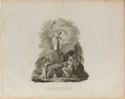 Pierwsze wydanie Requiem d-moll KV 626 Wolfganga Amadeusza Mozarta, ok. 1930. 1800. autorstwa Unbekannt