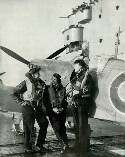 Piloci Fleet Air Arm, 1943. autorstwa Unbekannt