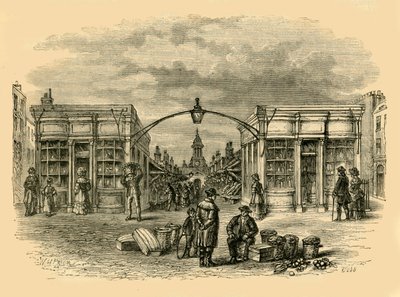 Targ flotowy, ok. 1872 r. autorstwa Unbekannt