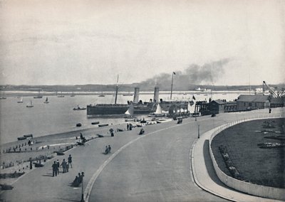Fleetwood - Promenada: Odjazd parowca Isle of Man, 1895 autorstwa Unbekannt