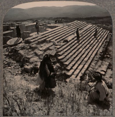 Lot schodami, Samaria, ok. 1900 autorstwa Unbekannt