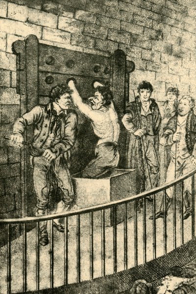 Chłosta w Old Bailey, 1809, 1925. autorstwa Unbekannt