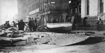 Zniszczenia powodziowe na nabrzeżu Wiktorii, Londyn, 1928 1936 autorstwa Unbekannt