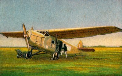 Samolot pasażerski Focke-Wulf A32 Bussard, 1932. autorstwa Unbekannt