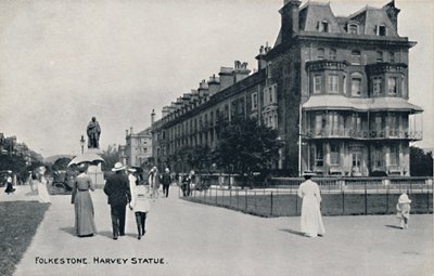 Folkestone. Posąg Harveya, koniec XIX-początek XX wieku autorstwa Unbekannt