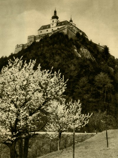 Zamek Forchtenstein, Burgenland, Austria, ok. 1935. autorstwa Unbekannt