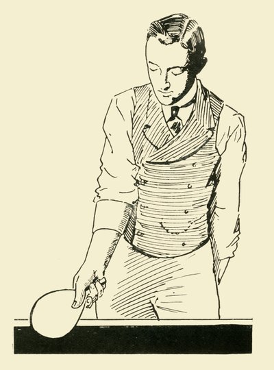 Forehand Half-Volley Upright, 1902. autorstwa Unbekannt