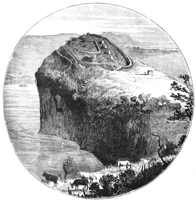 Fort Pearson, nad dolną Tugelą, ok. 1880 r. autorstwa Unbekannt