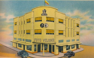 Fot. Budynek Volasco, Barranquilla, ok. 1940 r. autorstwa Unbekannt