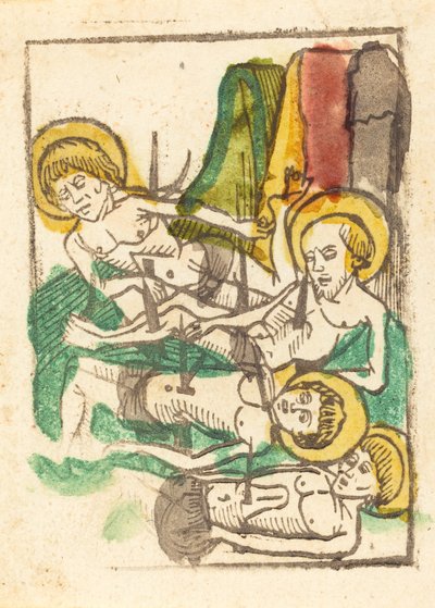 Czterech Męczenników - Św. 1480. autorstwa Unbekannt