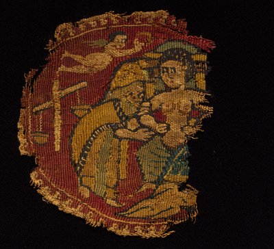 Cztery segmenty z tuniki, 650 - 750. autorstwa Unbekannt