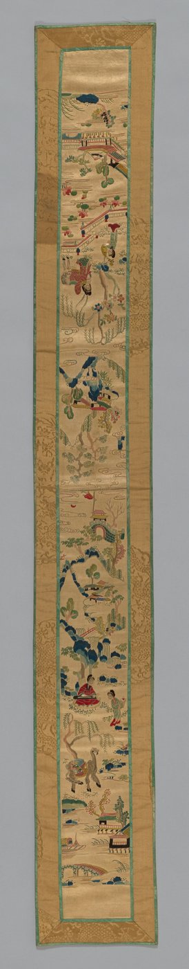 Fragment rękawa, Chiny, dynastia Qing 1644-1911, 185075. autorstwa Unbekannt