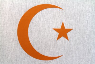 Francja, Ile-de-France, Paryż: symbole muzułmańskie autorstwa Unbekannt